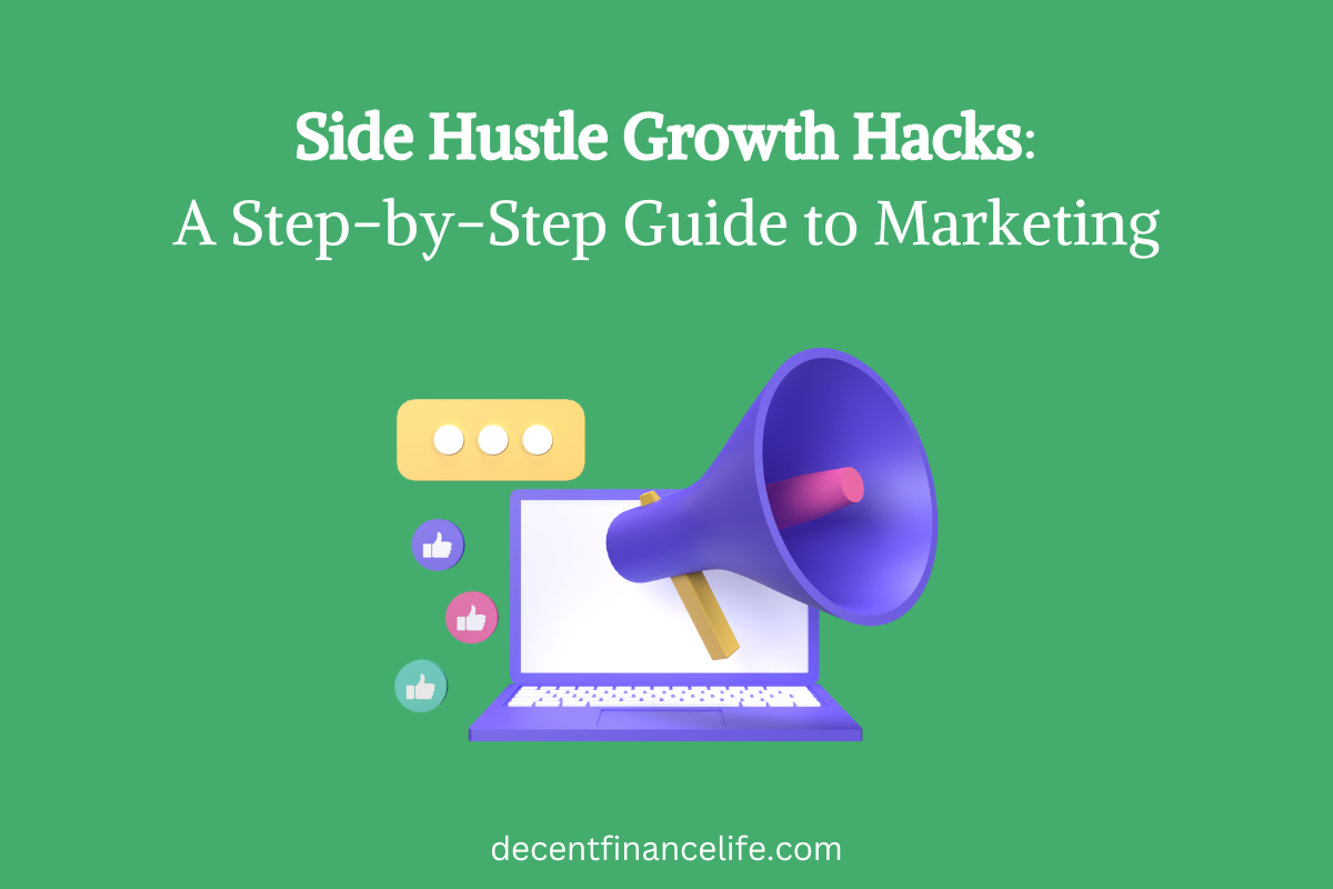 Side Hustle Growth Hacks A Step By Step Guide To Marketing Decent